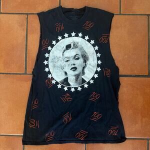 Vintage Marilyn Monroe 100 Tank Tshirt